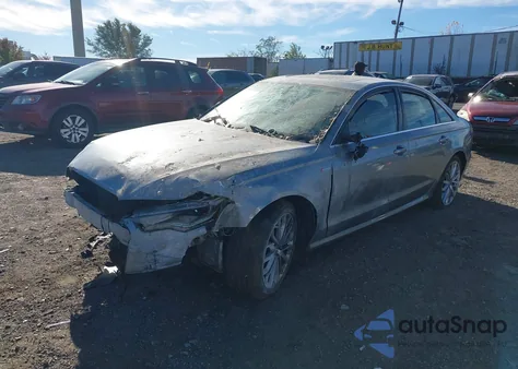 2014 Audi A6 3.0T Premium Plus from USA, damaged, VIN WAUHGAFC7EN122500